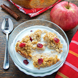 Baked Oatmeal with Apples