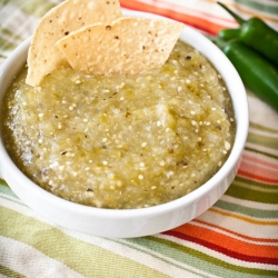 Spicy Tomatillo Salsa