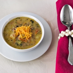 Cheeseburger Soup