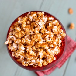 Cinnamon Caramel Corn with Coconut