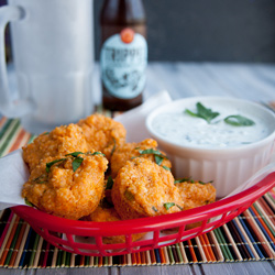 Baked Buffalo Quinoa Bites