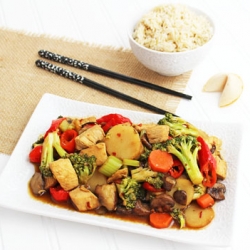 Hunan Chicken and Vegetables