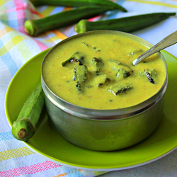 Okra Stew With Buttermilk