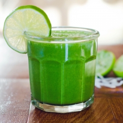 Lime & Coconut Green Smoothie