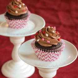 Nutella Cupcakes for Two