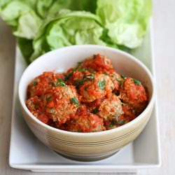 Baked Turkey Quinoa Meatballs