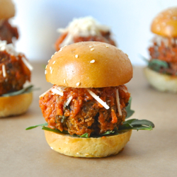 Vegan Italian Lentil Sliders