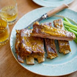 Honey Mustard Spare Ribs