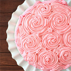 Chocolate Rose Cake