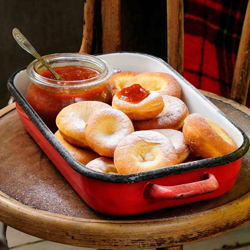 Ribboned Carnival Donuts