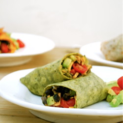 Vegan Black Bean Burritos