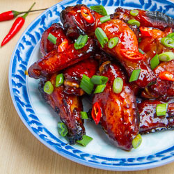 Vietnamese Caramel Chicken Wings