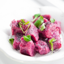 Beet Gnocchi