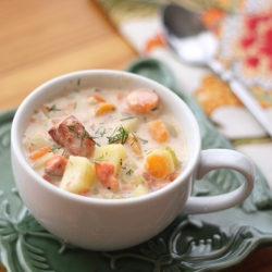 Smoked Salmon Chowder