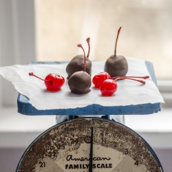 Chocolate Covered Cherry Cordials