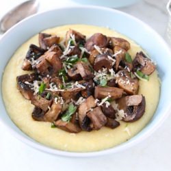 Polenta with Roasted Mushrooms