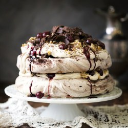 Black Forest Pavlova