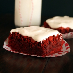 Red Velvet Brownies