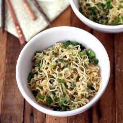 Ginger Scallion Noodles