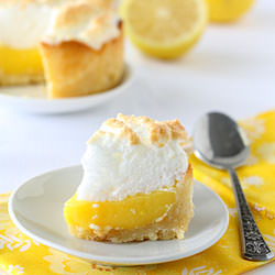 Mini Deep Dish Lemon Meringue Pie