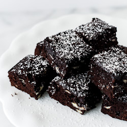 Fudgy Jam Brownies