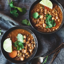 Lentil and Coconut Curry Stew