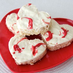 Sweet Heart Rice Krispie Treats