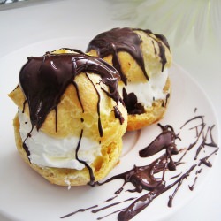 Chocolate Profiteroles