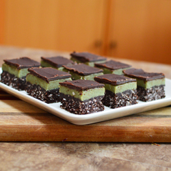 Mint Nanaimo Bars