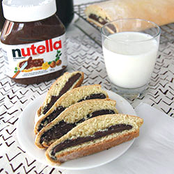 Italian Nutella Roll Cookies