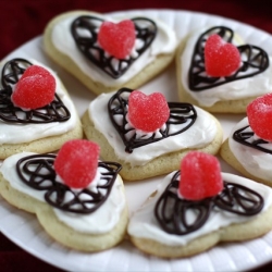 Valentines Chocolate Lattice Sugar