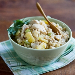 Chicken Pineapple Fried Rice