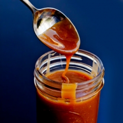 Bourbon Salted Caramel Sauce