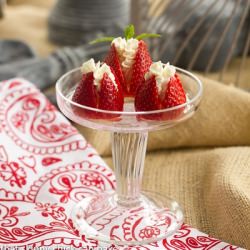 Mascapone Filled Strawberries