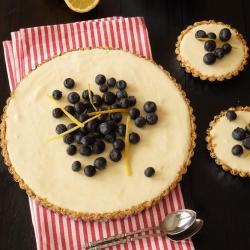 Lemon and Blueberry Tart