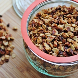 Olive Oil + Pecan Granola