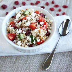 Dried Cranberry Couscous Salad