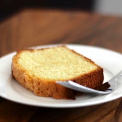 Vanilla Pound Cake