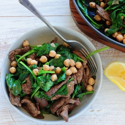 Spiced Beef with Chickpeas