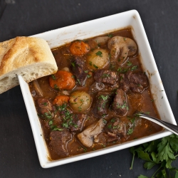 French Beef Stew, Bourguignon