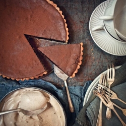 Chocolate Tart & Espresso Ice Cream