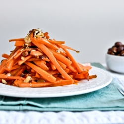 Toasted Hazelnut & Carrot Stir-Fry