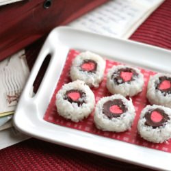 Cherry Chocolate “Sushi”