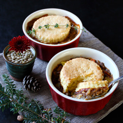 Lentil & Potato Pot Pies