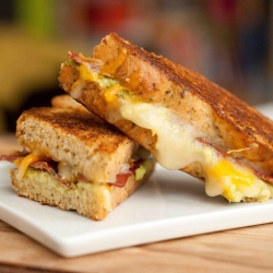 Bacon Avocado Grilled Cheese