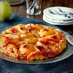 Spiced Pear Tarte Tatin