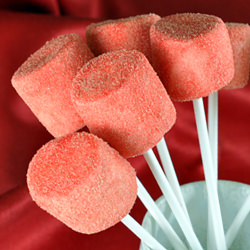 Skittles Marshmallow Pops