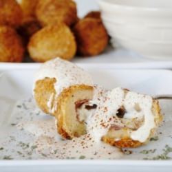 Chicken Cordon Bleu Bites