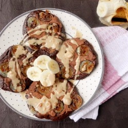 Choco-Banana Upside-Down Pancakes