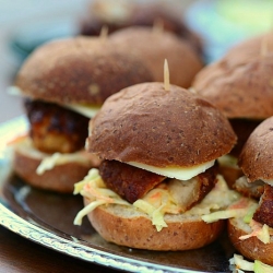 BBQ Chicken Sliders